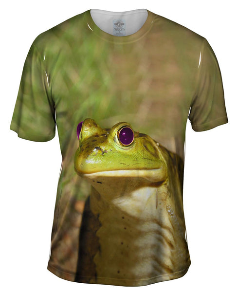 Purple Eyed Frog Mens T-Shirt