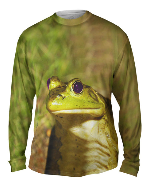 Purple Eyed Frog&nbsp;Mens Long Sleeve