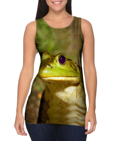 Purple Eyed Frog&nbsp;Womens Tank Top