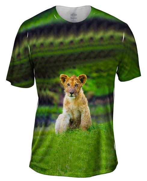 Long Day Lion Cub&nbsp;Mens T-Shirt
