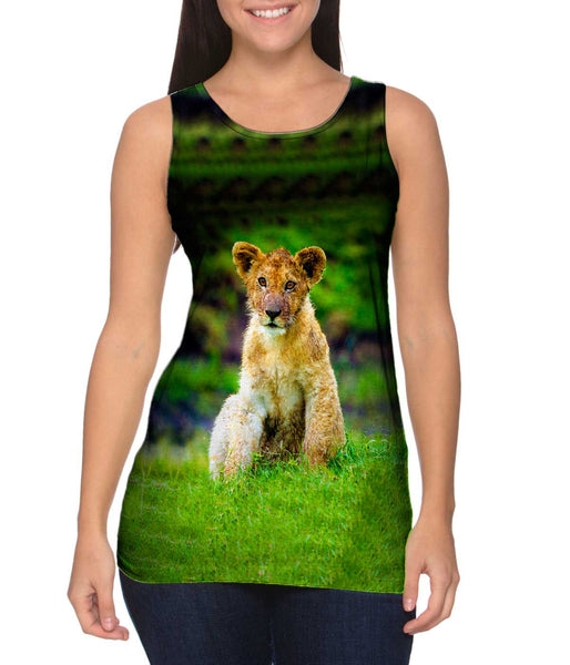 Long Day Lion Cub&nbsp;Womens Tank Top