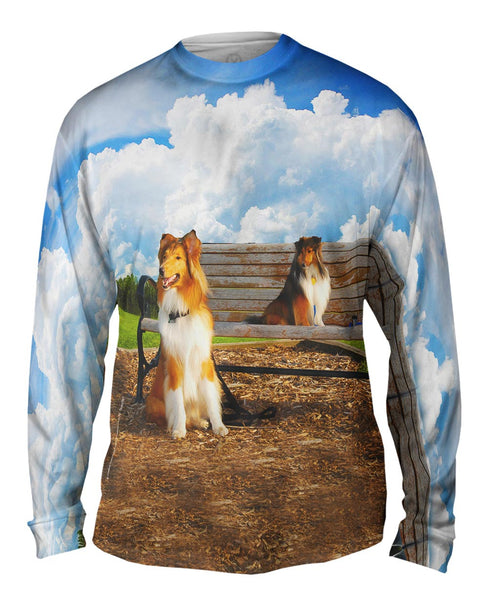 I Love The Park Shelties&nbsp;Mens Long Sleeve