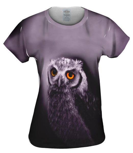 Purple Owl Womens Top
