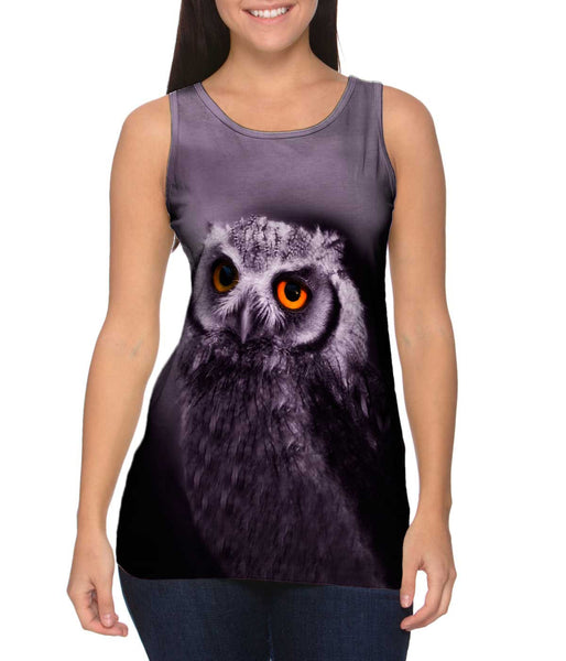 Purple Owl&nbsp;Womens Tank Top