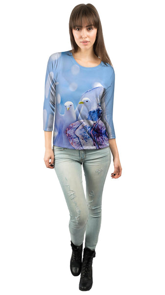 Seagull Fancy&nbsp;Womens 3/4 Sleeve