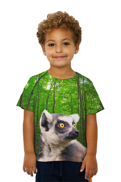 Kids Yellow Eyed Lemur&nbsp;Kids T-Shirt