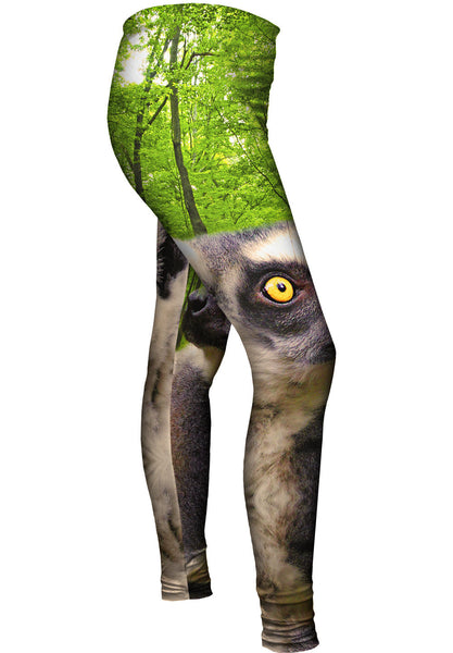 Yellow Eyed Lemur&nbsp;Womens Leggings