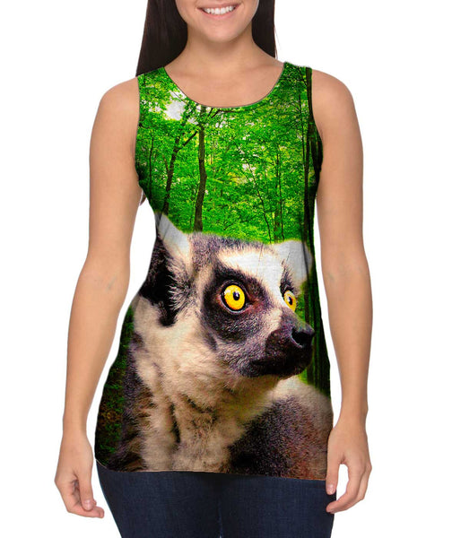 Yellow Eyed Lemur&nbsp;Womens Tank Top