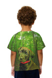 Kids Black Lab Forest
