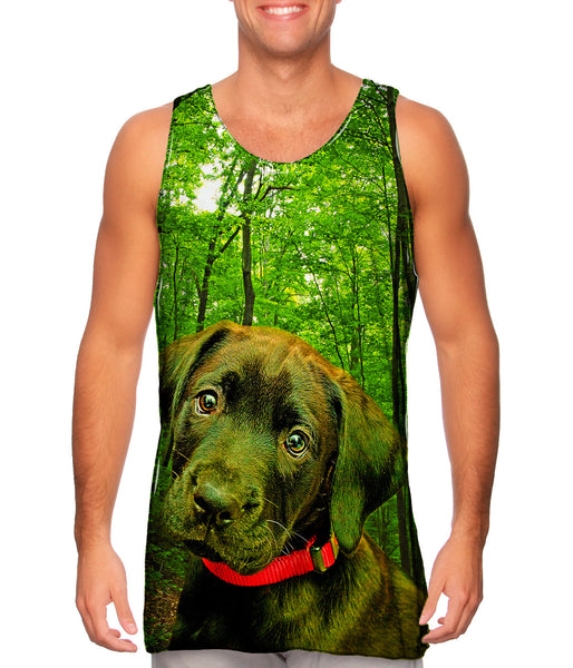 Black Lab Forest Mens Tank Top