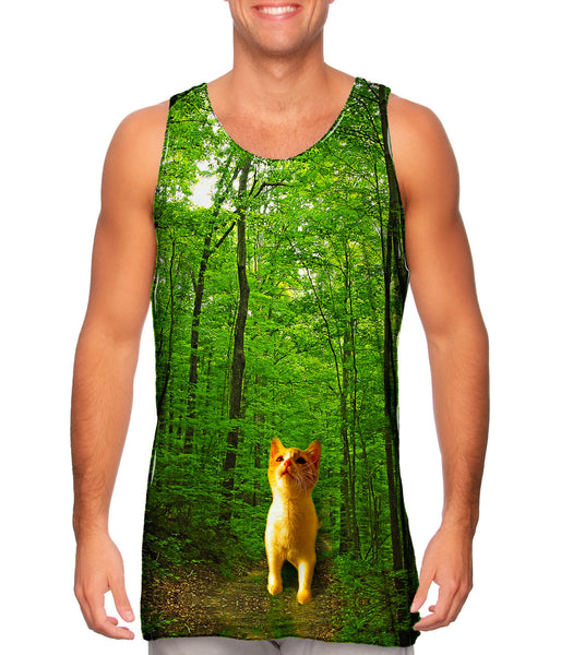 Orange Cat Forest&nbsp;Mens Tank Top