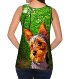 Long Haired Yorkie Forest