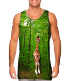 Giraffe Lost In The Forest