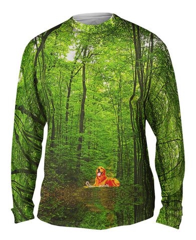 Golden Retriever Forest