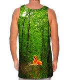 Golden Retriever Forest