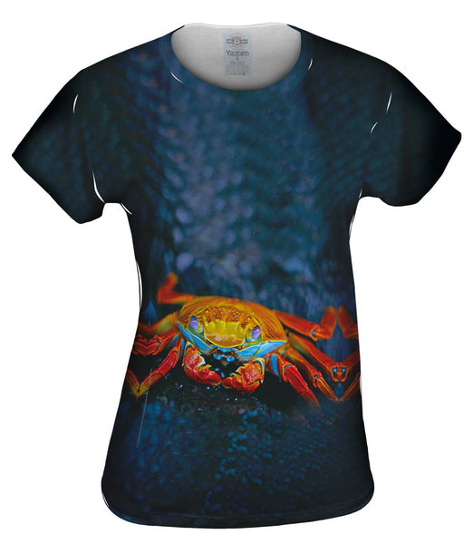Neon Foot Crab Womens Top