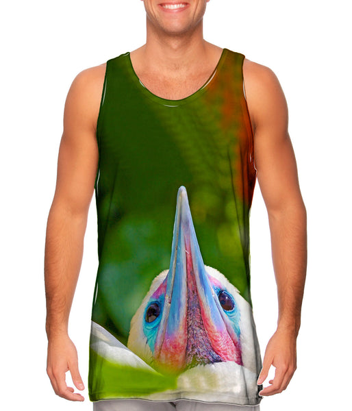 Focus Red Footed Booby&nbsp;Mens Tank Top