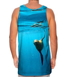 California Sea Lion Flying