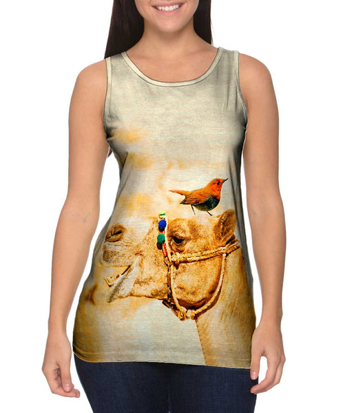 Camel Bird Buddies&nbsp;Womens Tank Top