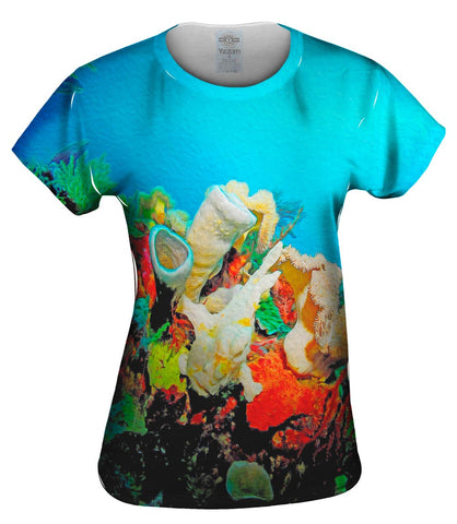 Neon Coral Underwater