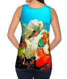 Neon Coral Underwater