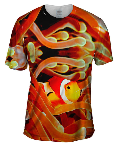 Clown Fish Anemone Underwater Mens T-Shirt