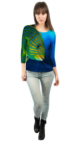 Sweet Lip Underwater&nbsp;Womens 3/4 Sleeve