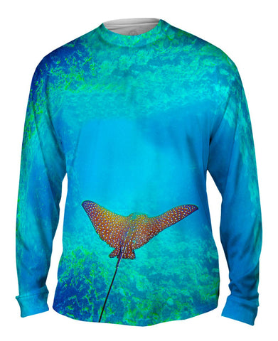 Eagle Ray Glides Underwater