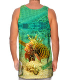 Zebra Dwarf Lionfish Underwater