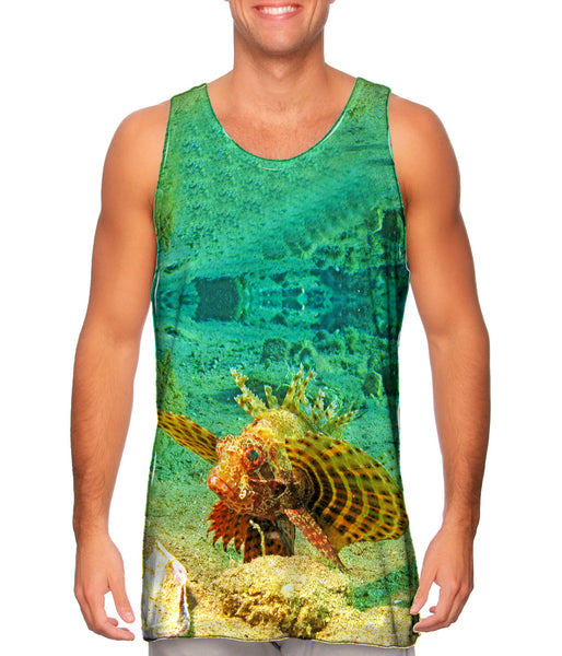 Zebra Dwarf Lionfish Underwater&nbsp;Mens Tank Top