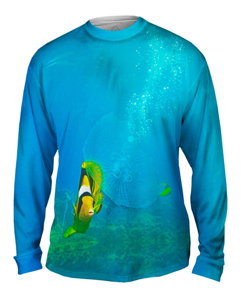 Butterfly Fish Jelly Underwater&nbsp;Mens Long Sleeve
