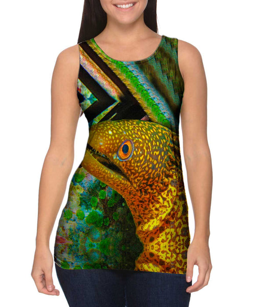 Snapping Eel Underwater&nbsp;Womens Tank Top