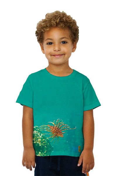 Kids Baby Lionfish Underwater Kids T-Shirt