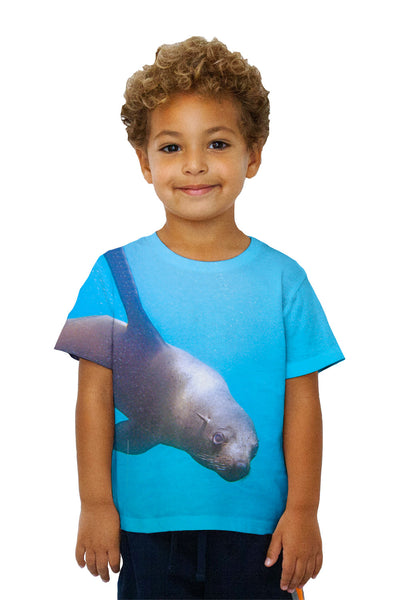 Kids Clown Fish Wonder Underwater Kids T-Shirt