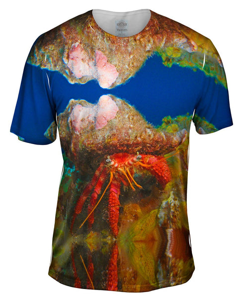 Hermit Crab Underwater Mens T-Shirt