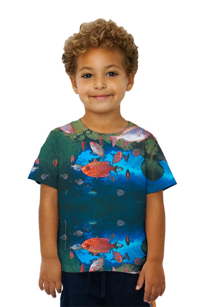 Kids Cueva Del Tiburon Underwater Kids T-Shirt