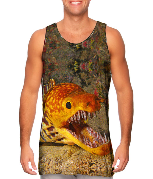 Picopato Eel Sharp Teeth Underwater&nbsp;Mens Tank Top