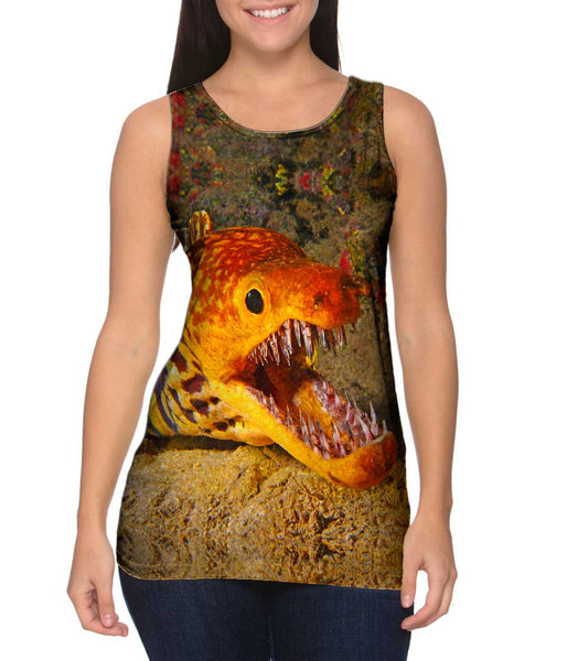 Picopato Eel Sharp Teeth Underwater&nbsp;Womens Tank Top