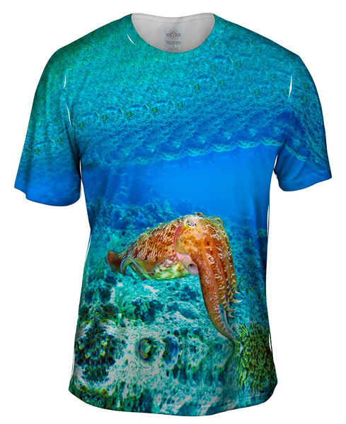 Indonesia Squid Underwater Mens T-Shirt