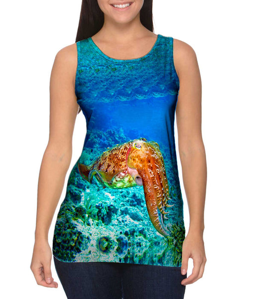 Indonesia Squid Underwater&nbsp;Womens Tank Top