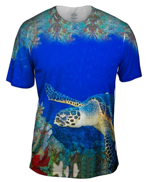 Hawksbill Sea Turtle Underwater&nbsp;Mens T-Shirt