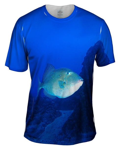 Tron Fish Underwater Mens T-Shirt