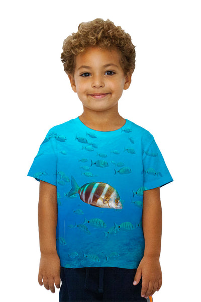 Kids Disfrazado Underwater Kids T-Shirt