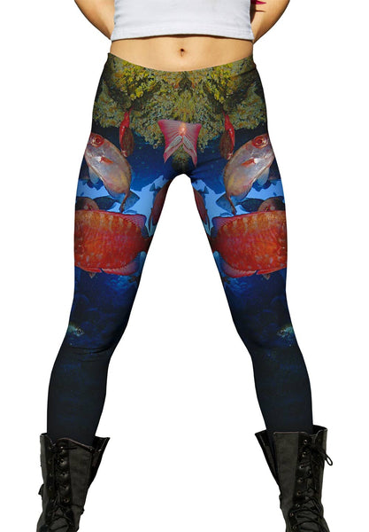 Large Cueva Del Tiburon Underwater&nbsp;Womens Leggings