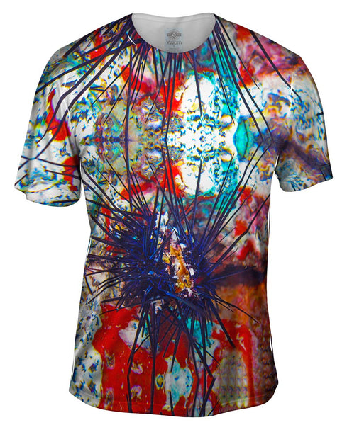 Diadema Antillarum Abstract Urchin Underwater Mens T-Shirt