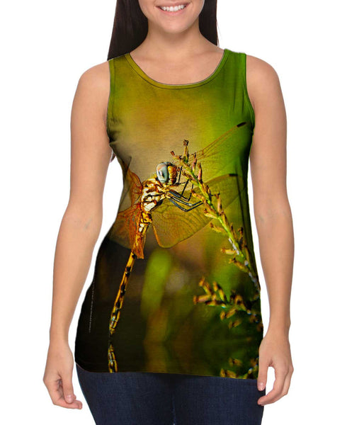 Dragon Fly At Rest&nbsp;Womens Tank Top