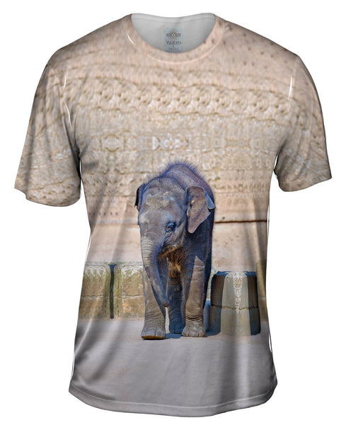 Elephant Baby Wanderer Mens T-Shirt
