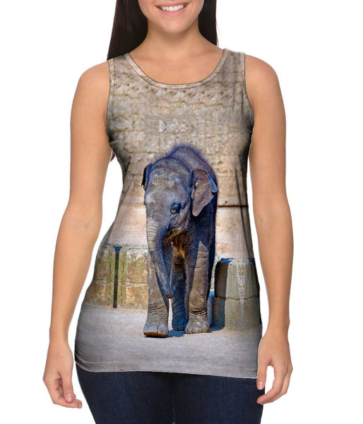 Elephant Baby Wanderer&nbsp;Womens Tank Top