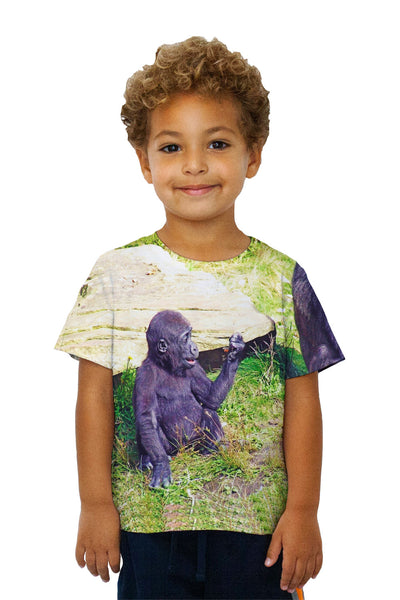 Kids Baby Gorilla Manicure&nbsp;Kids T-Shirt