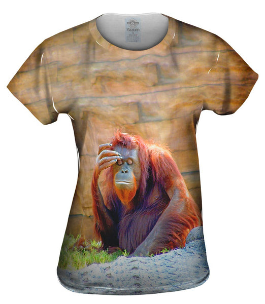 Did I Leave The Stove On Chimp Womens Top